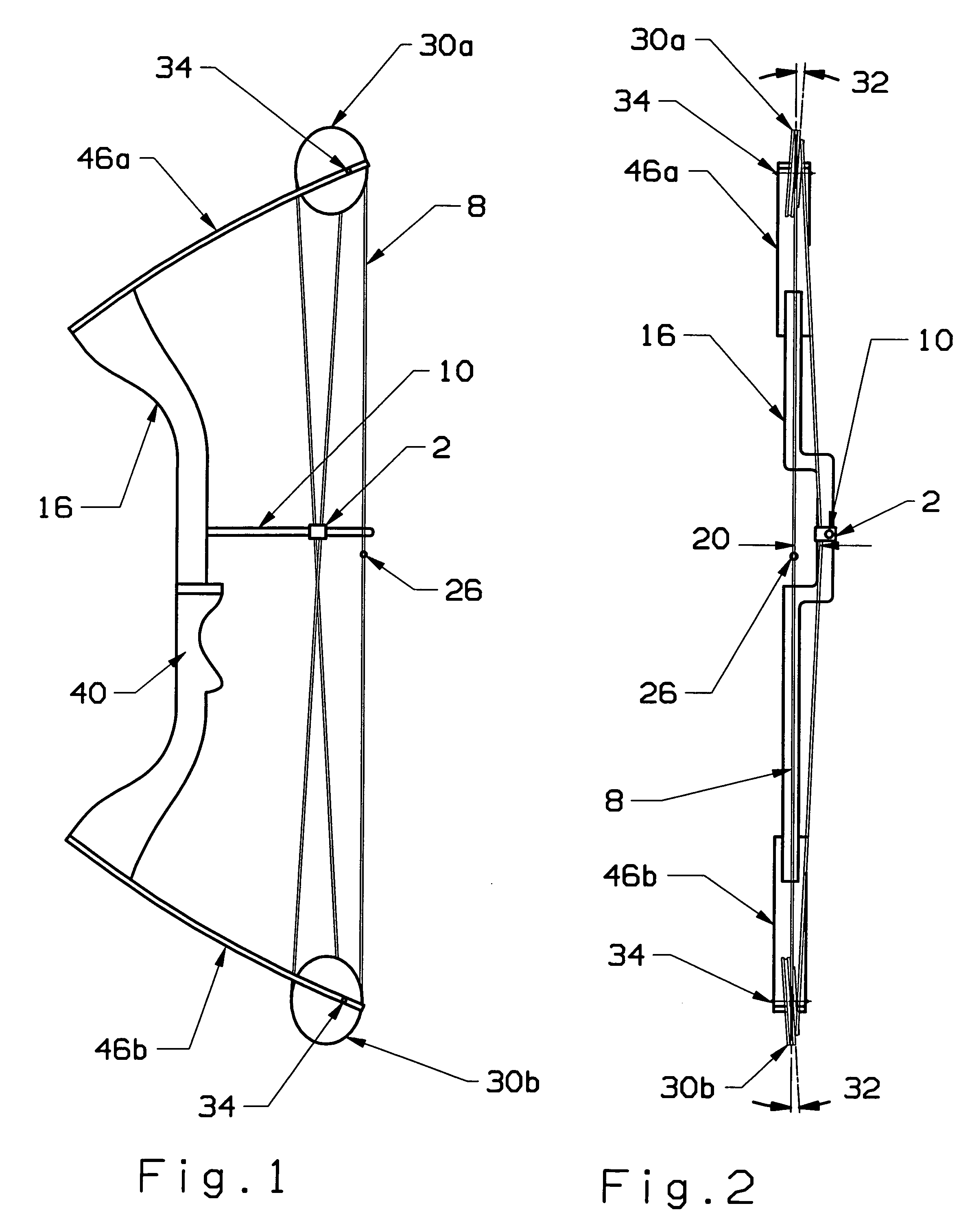 Method and apparatus for optimal nock travel for a compound archery bow