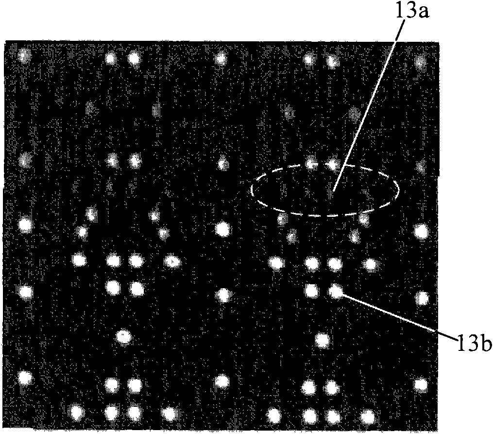 Evaluation method for failure of contact hole