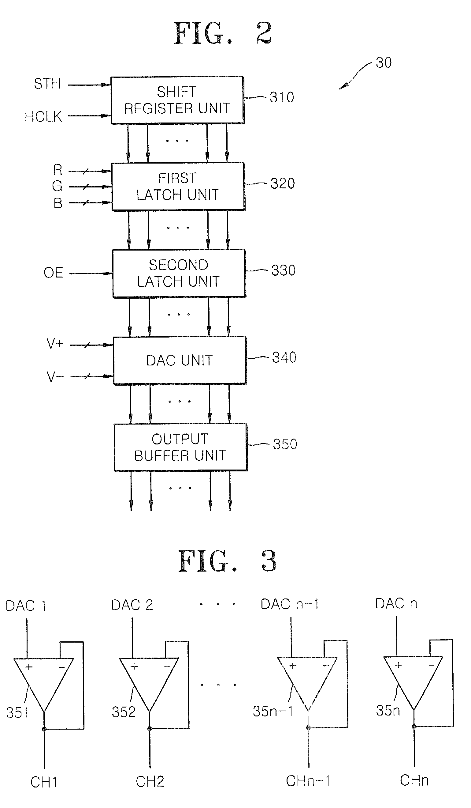 Output buffer with improved output deviation and source driver for flat panel display having the output buffer