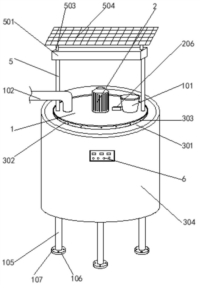 Automatic sewage treatment equipment for sewage treatment