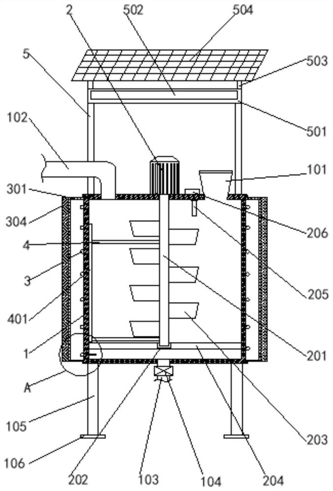 Automatic sewage treatment equipment for sewage treatment