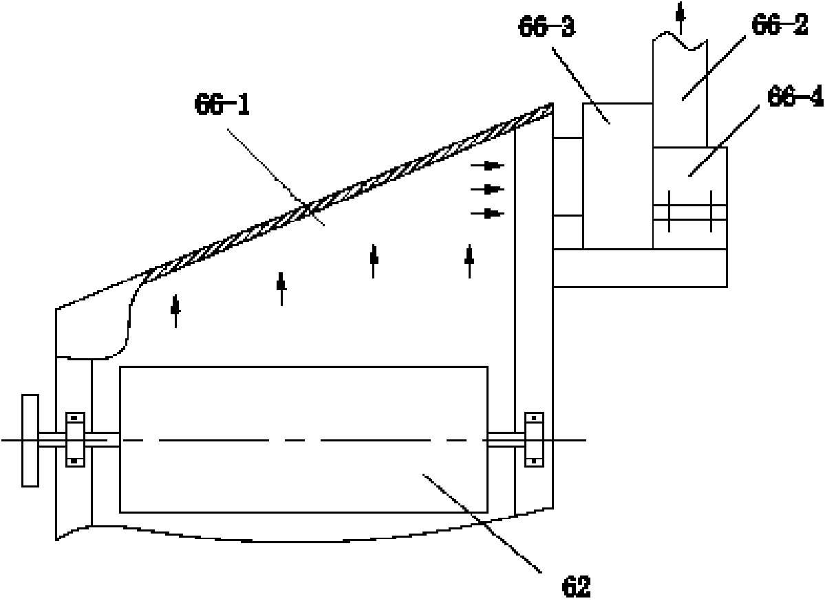 Steam drying device of continuous pigment dyeing padding mangle