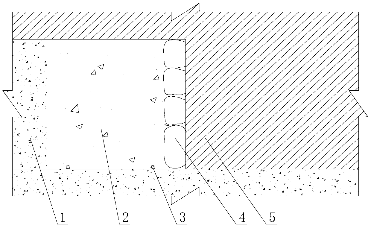 Water-solid mixed slurry loading and pre-pressing dehydration consolidation method