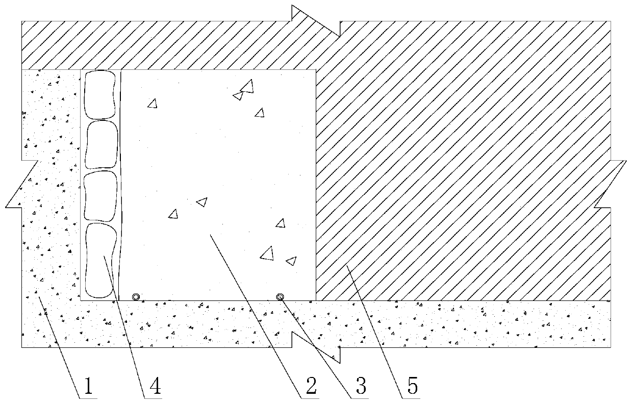 Water-solid mixed slurry loading and pre-pressing dehydration consolidation method