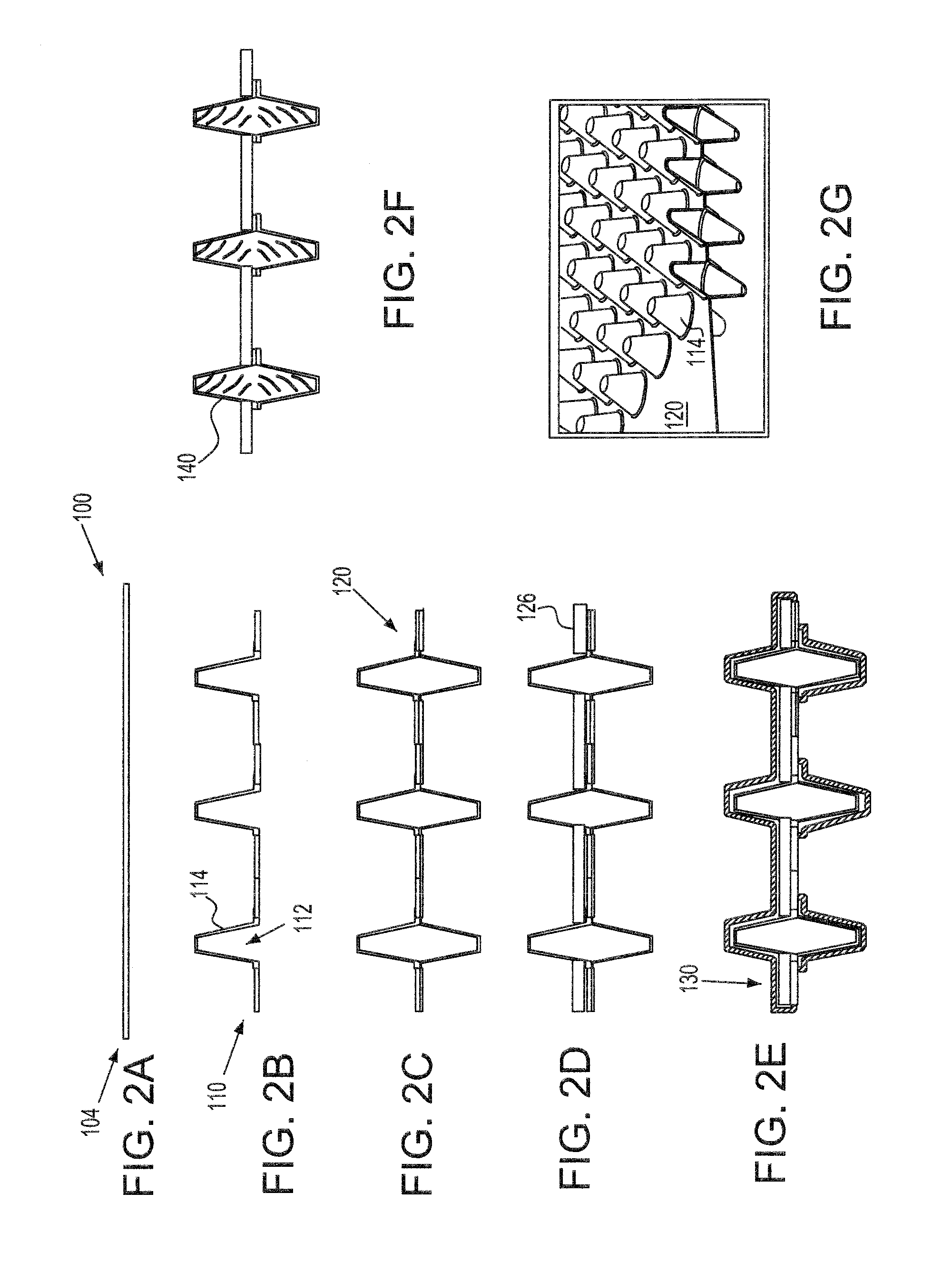 Metallurgical clamshell methods for micro land grid array fabrication