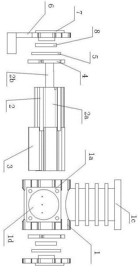 Positive displacement air compressor with folded blade type swing mechanism