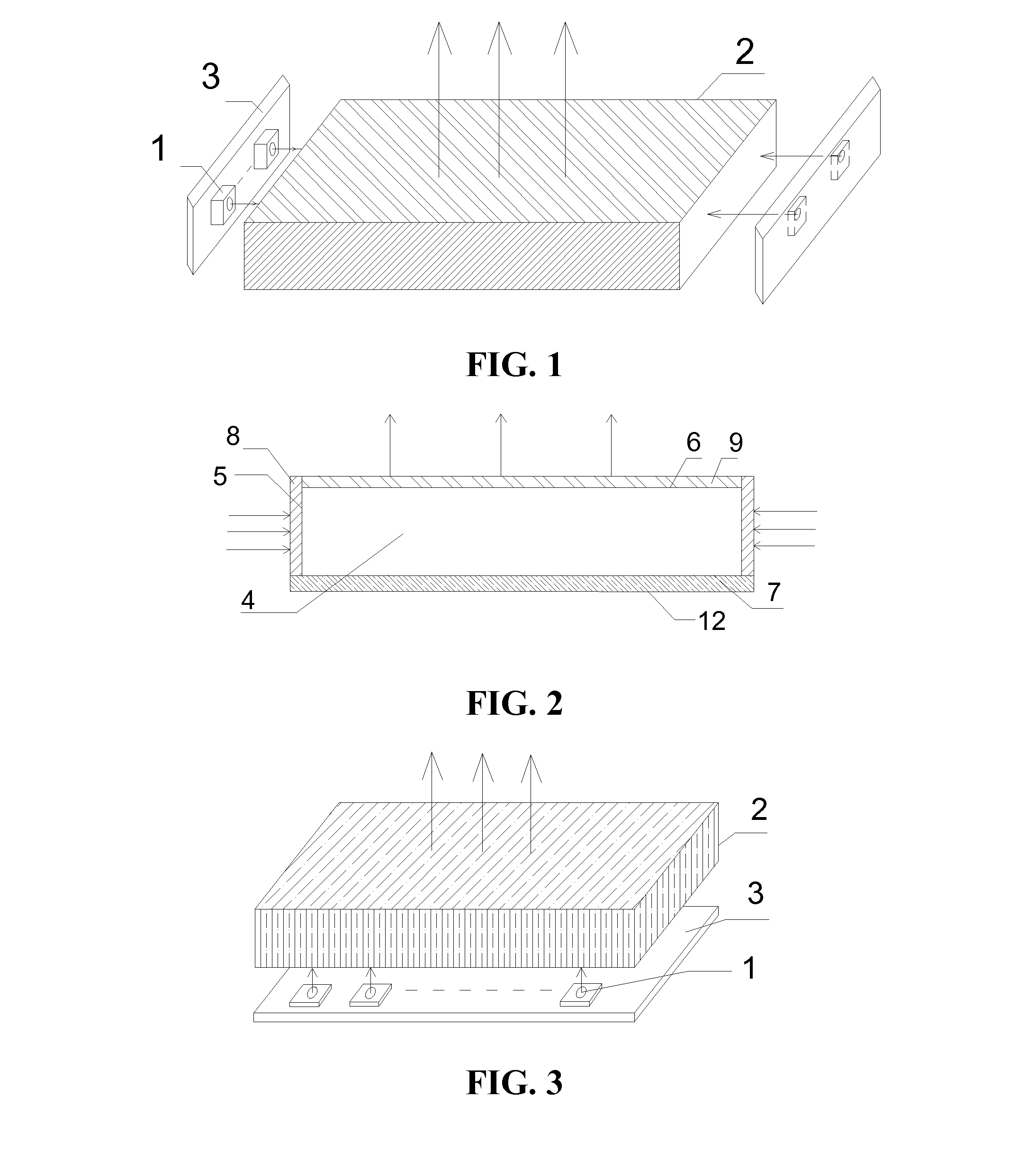 Illuminating device with LED surface light source covered with optical film