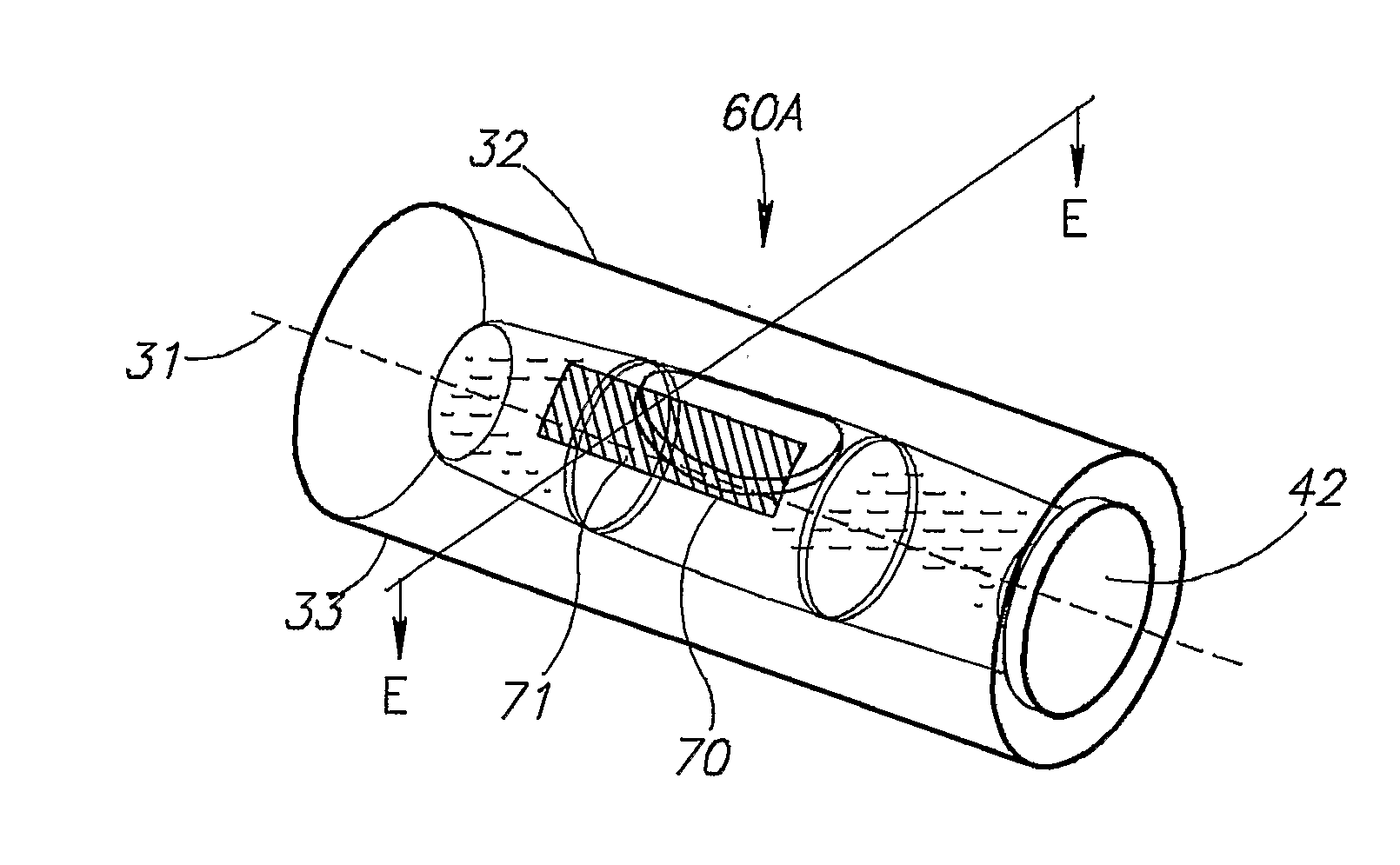 Spirit level having horizontal bubble vial with improved bubble visibility