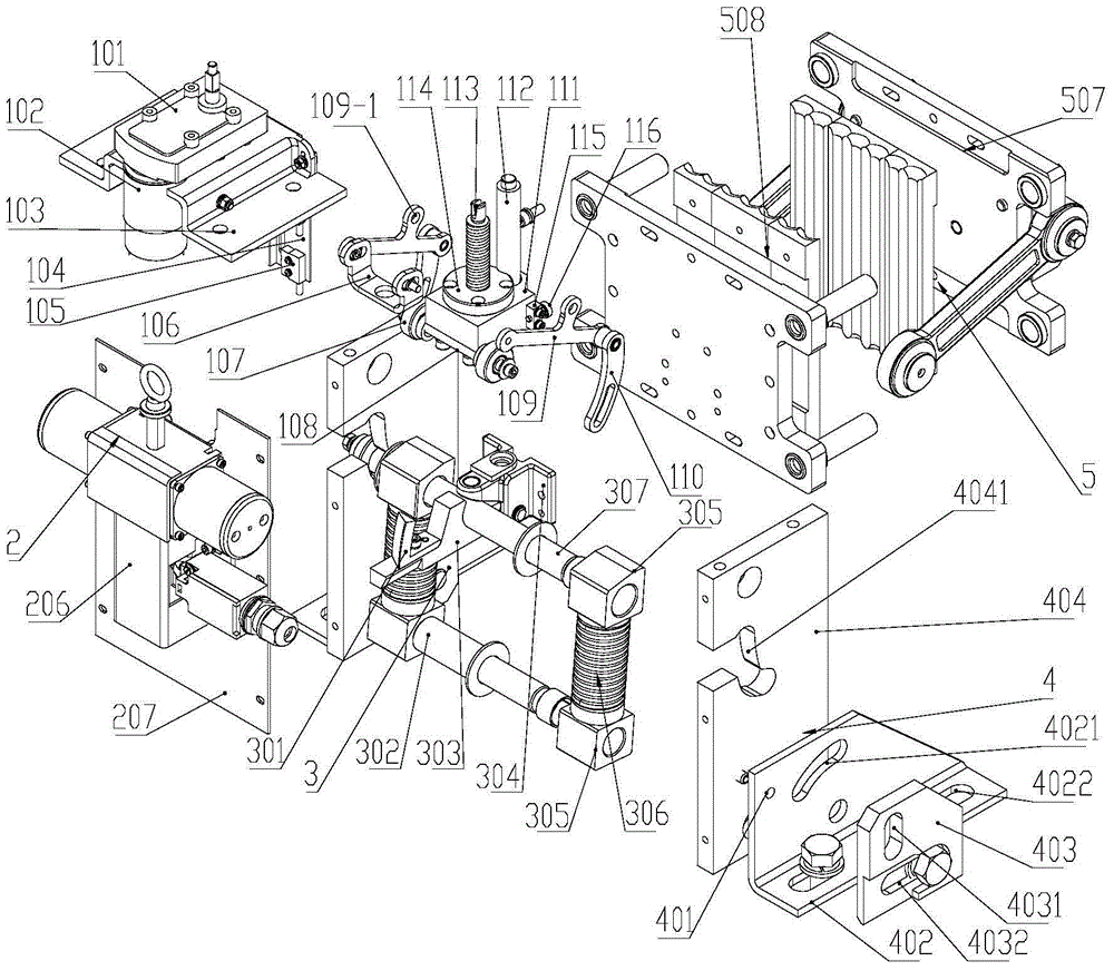 A wire rope brake