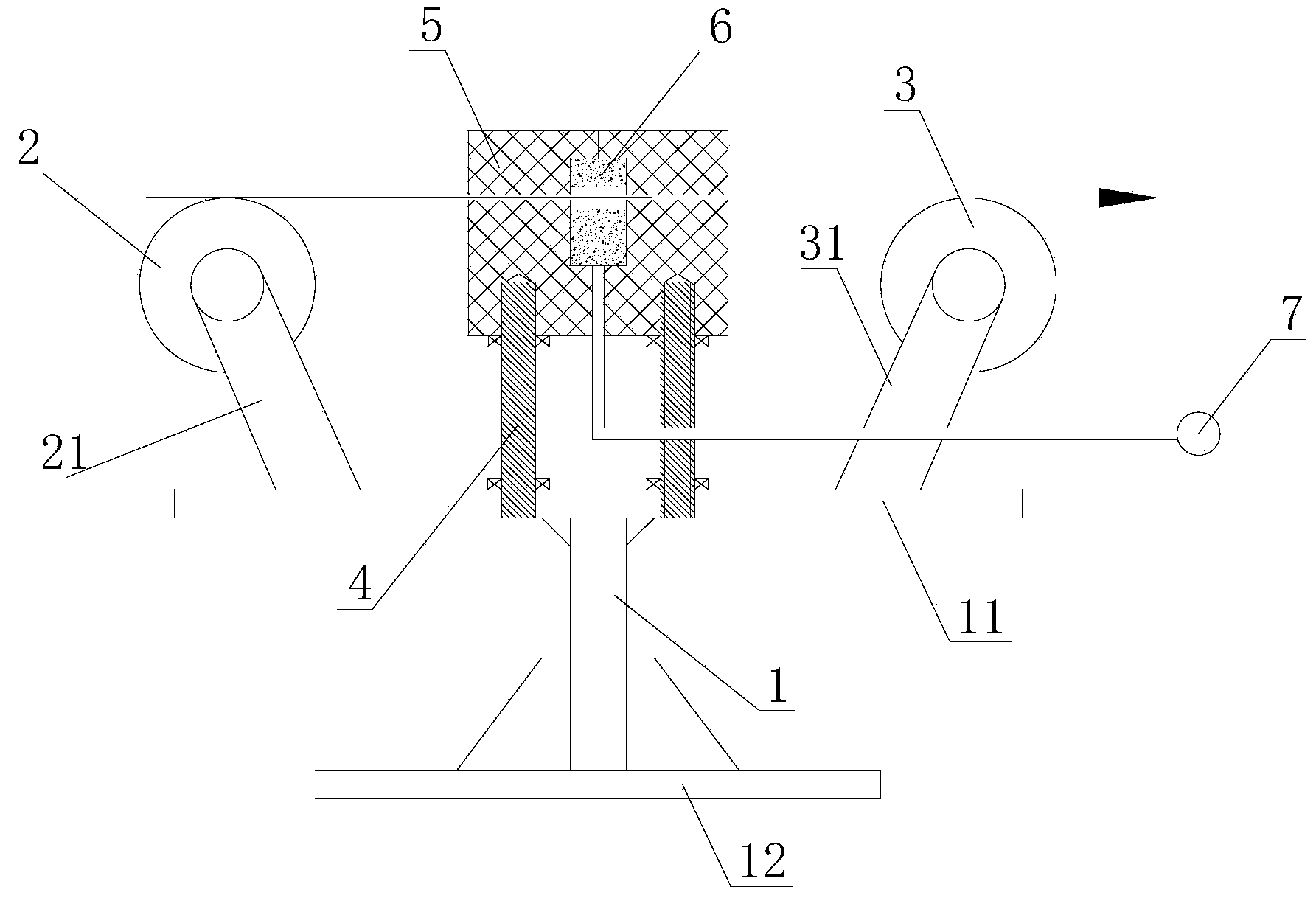 Process for producing soft-state copper clad steel conductor by adopting welding cladding method