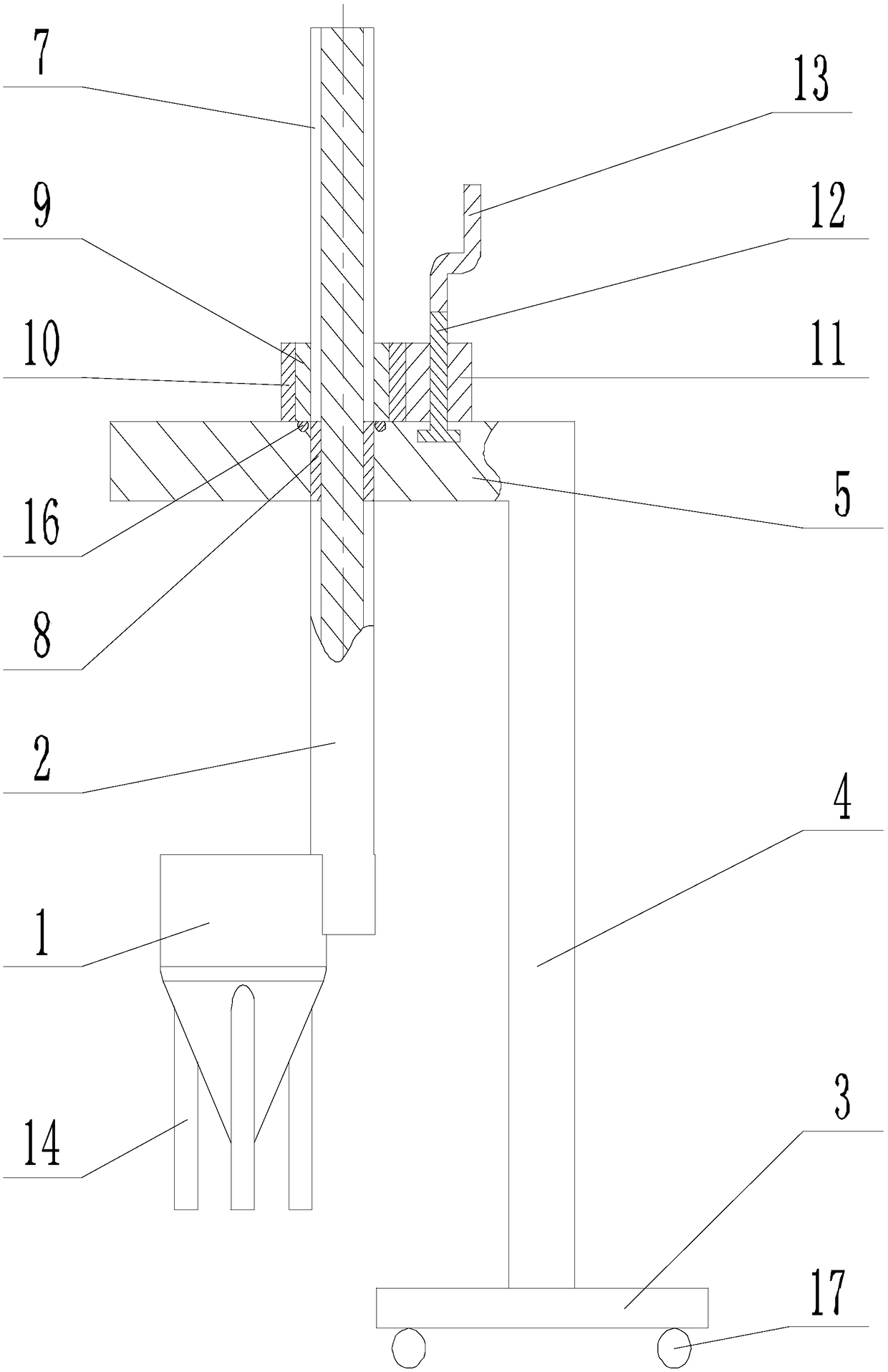 Device for improving wort sampling convenience