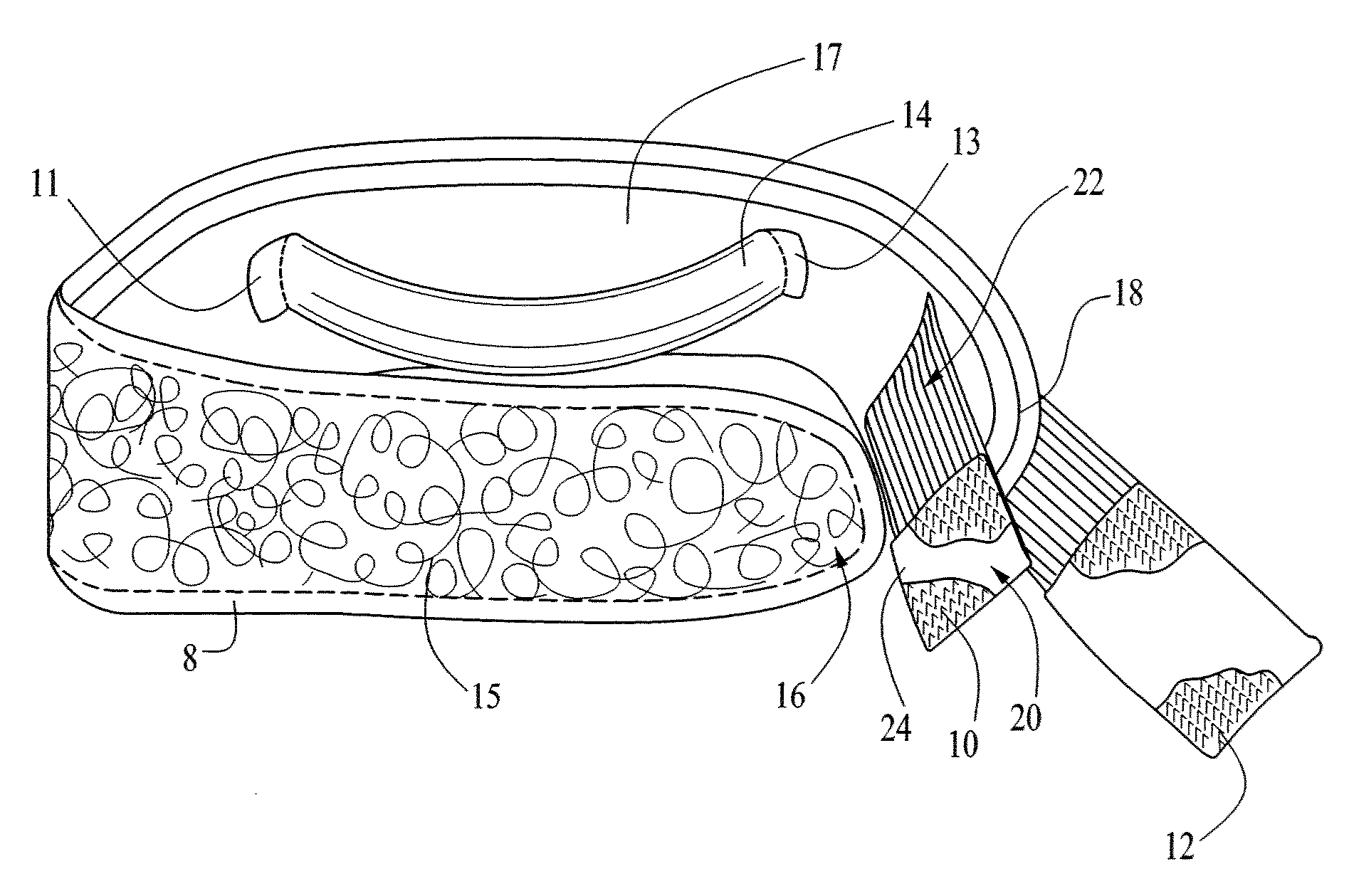 Knee support device