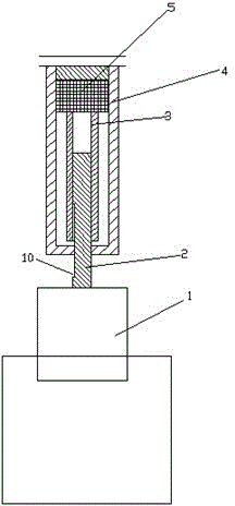 Method for carrying out heat treatment on workpiece by utilizing position signal reading device and contact sensor