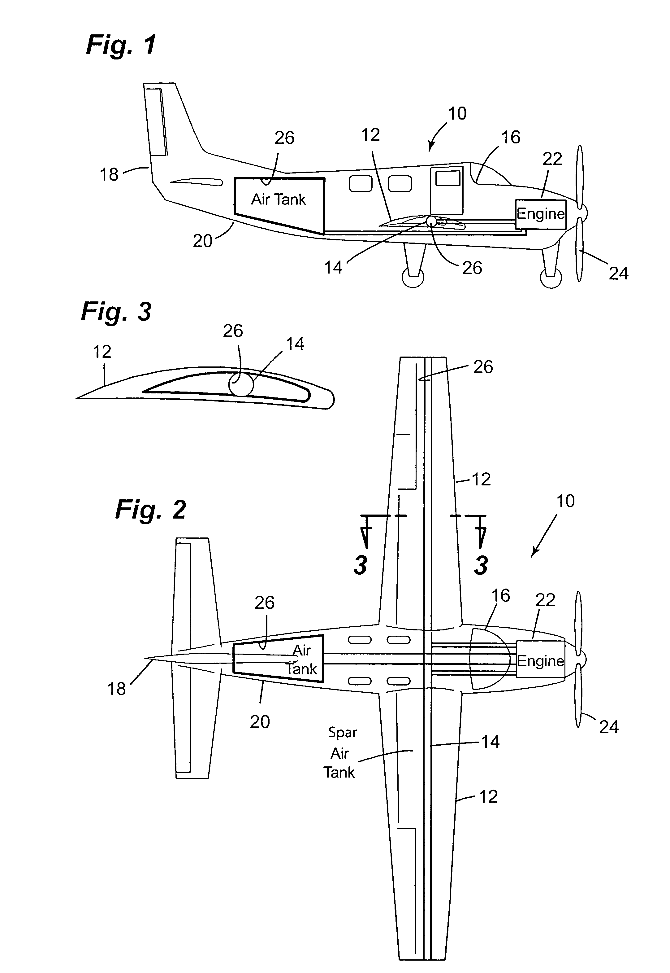 Split-cycle aircraft engine