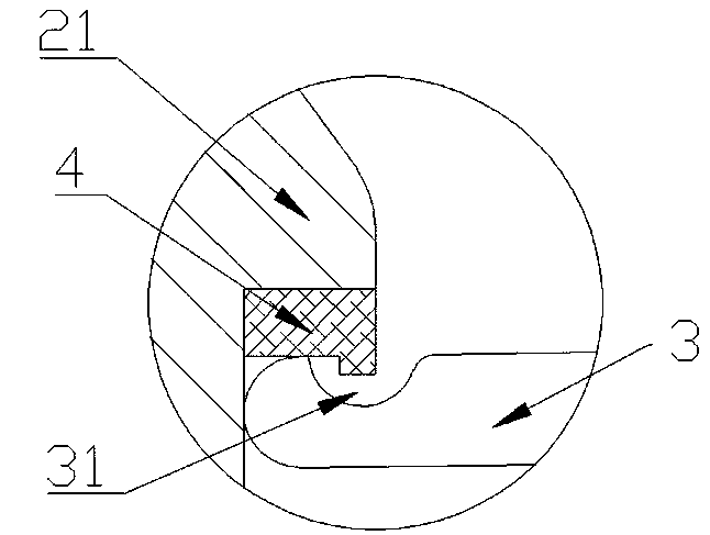 Self-sealing type floor drain