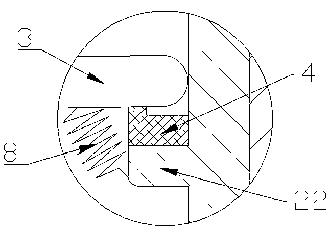 Self-sealing type floor drain