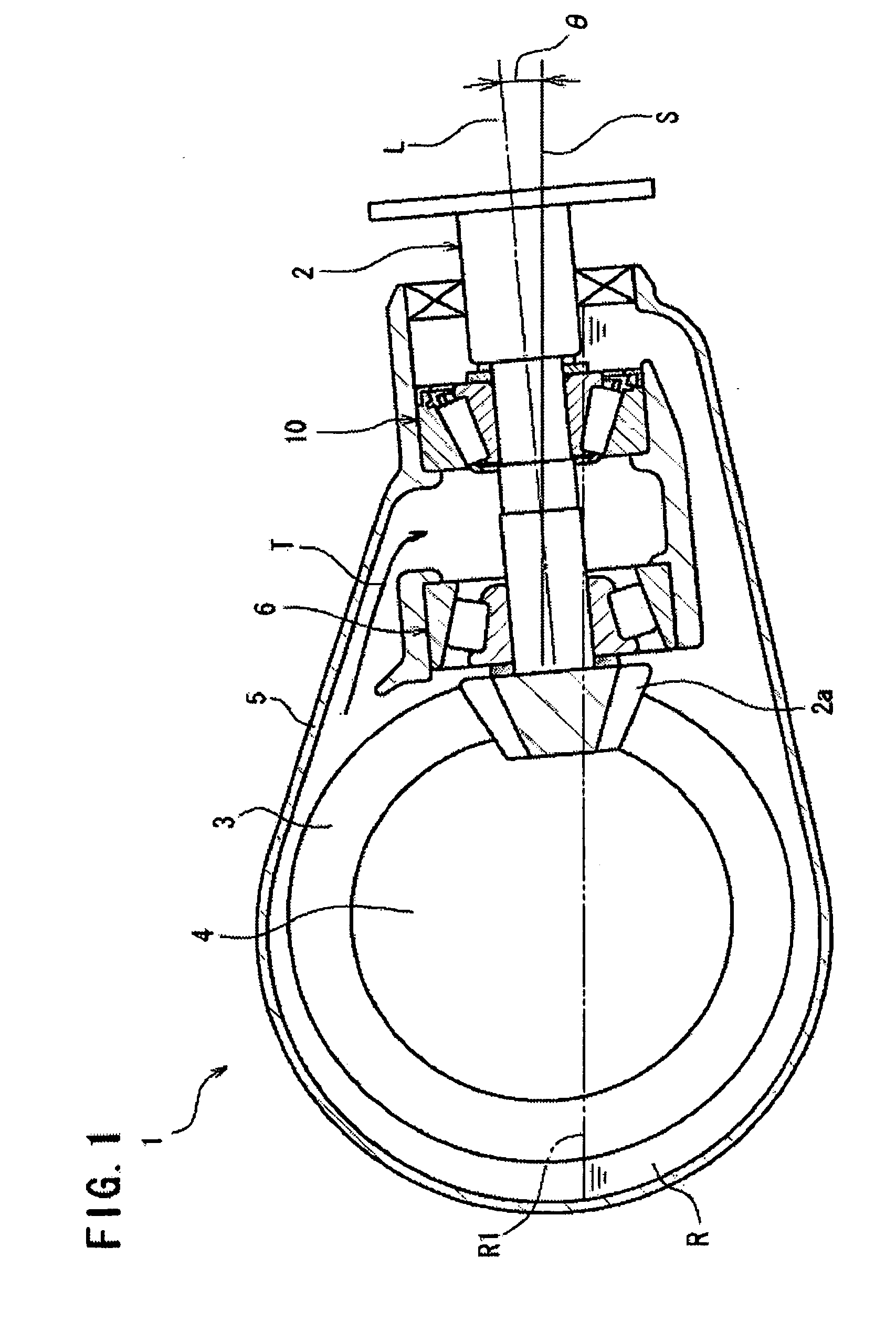Tapered roller bearing apparatus