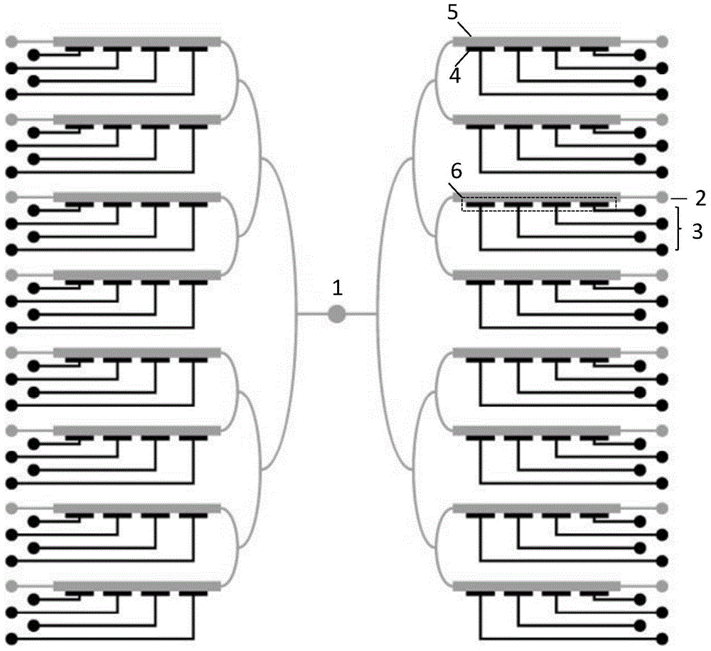 Microfluidic chip-based tumor brain metastasis model building method and use