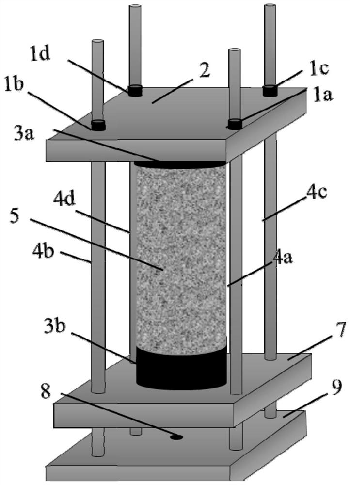 Preparation method of original-state sample for hollow torsional shear test of strong-weathered rock and residual soil