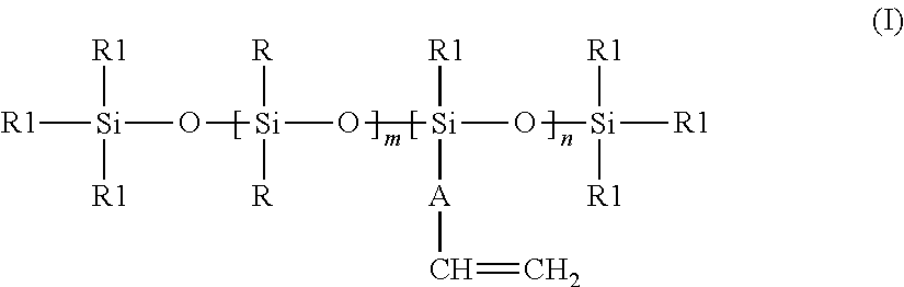 Method of producing a layer of a vulcanized silicone rubber composition having an improved adhesion to the substrate surface