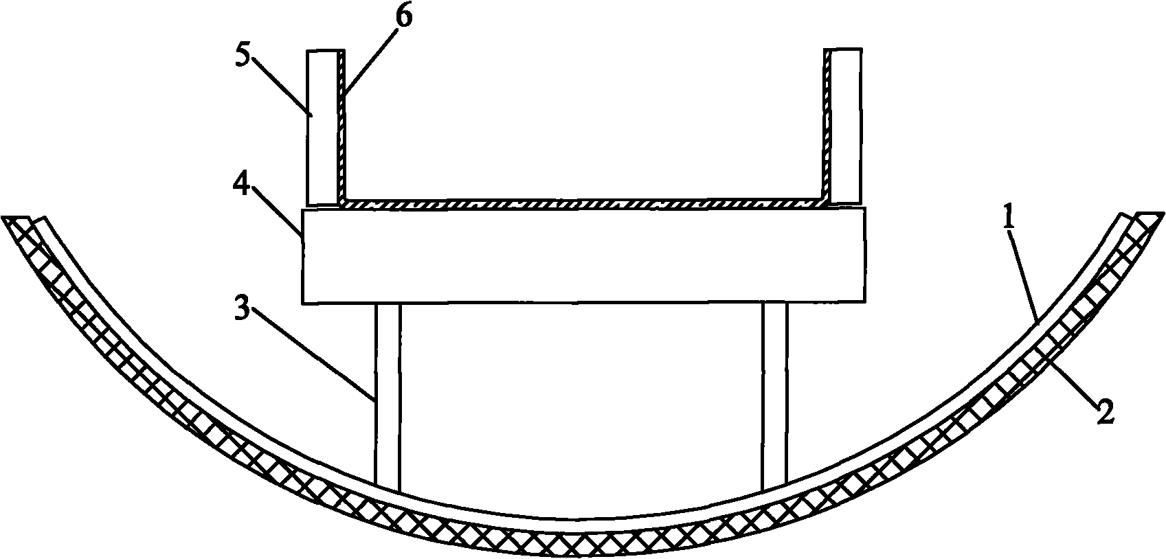 Lining for polysilicon crystal oven wall protection and manufacturing method thereof