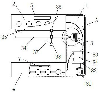 Mounting mechanism for automobile door handle part
