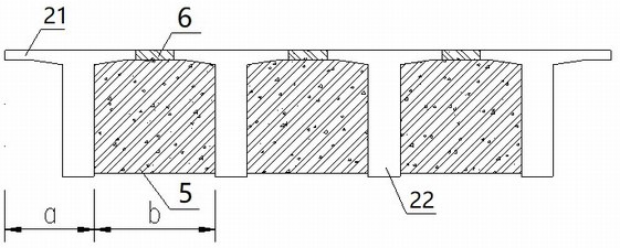 A beam end prestressed structure and its construction method