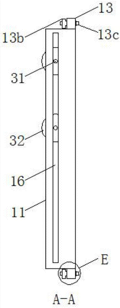 An easily adjustable fixing device for electric meter installation and using method thereof