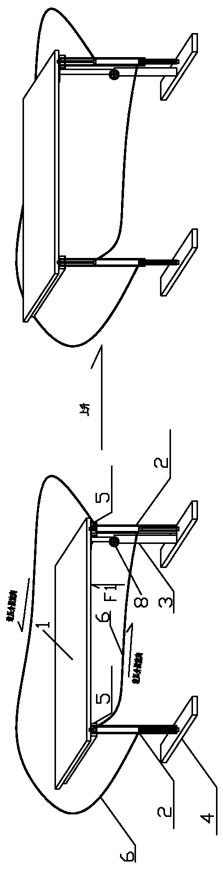 Single-power-source hydraulic auxiliary synchronous lifting table