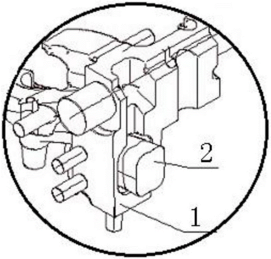 Cylinder cover casting method
