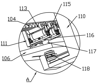 Clinical inhalation type dosing device for respiratory medicine department