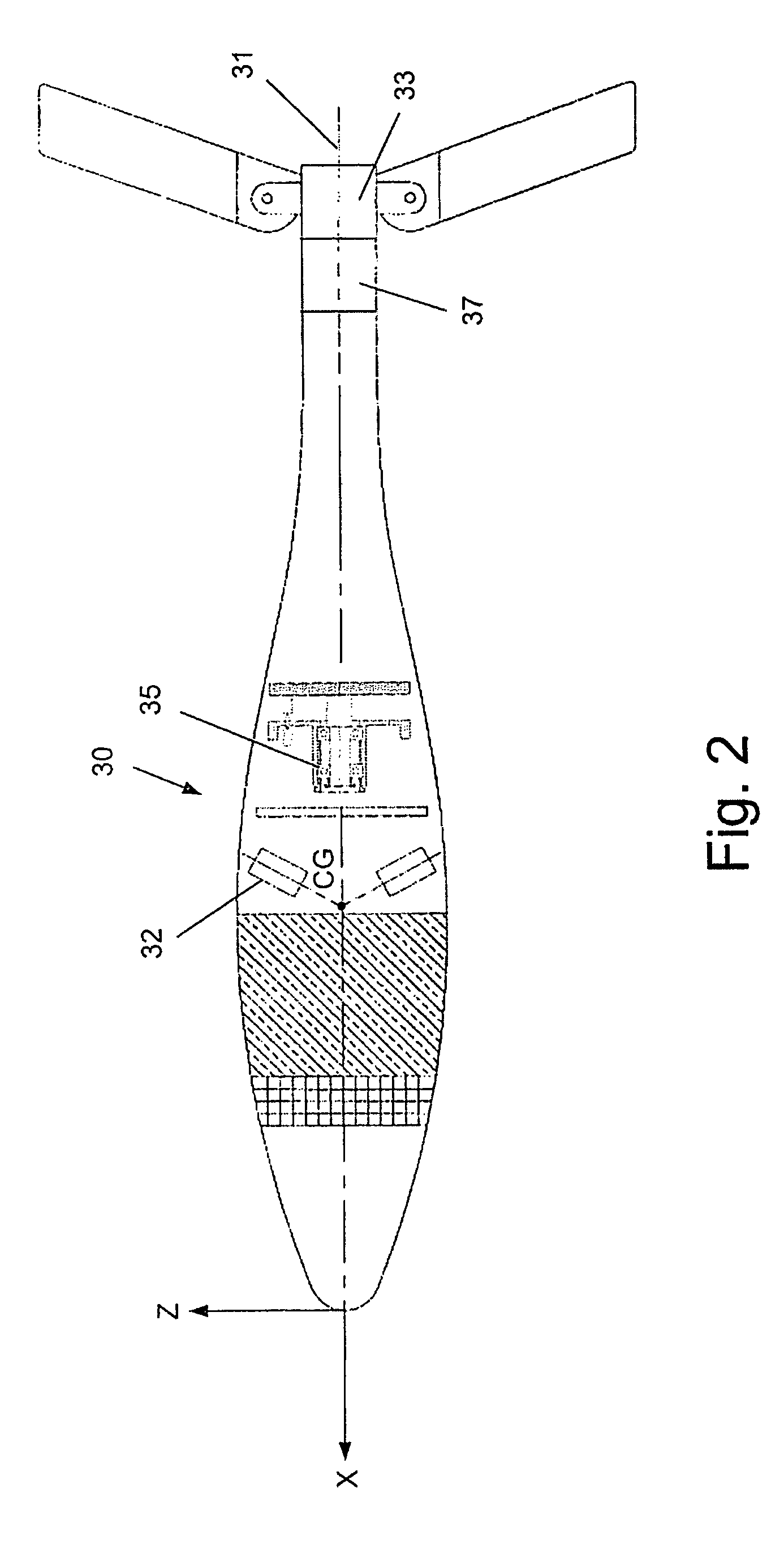 Method and system for adjusting the flight path of an unguided projectile, with compensation for jittering deviation