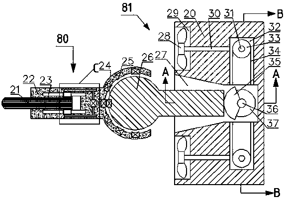 Cleaning machine for cleaning engraving waste