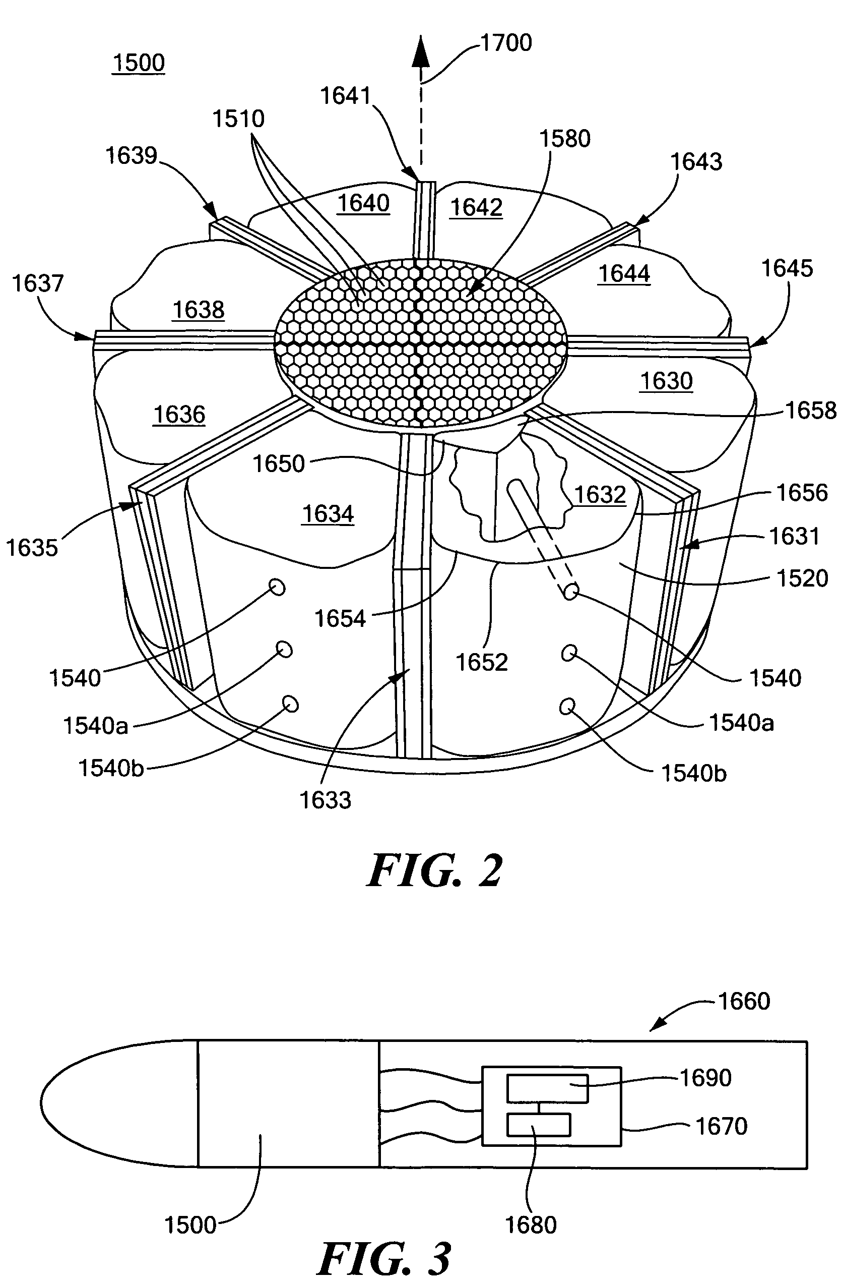 Kinetic energy rod warhead with aiming mechanism