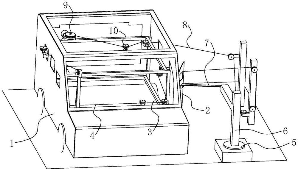 A device for testing the function and reliability of the automotive peps system