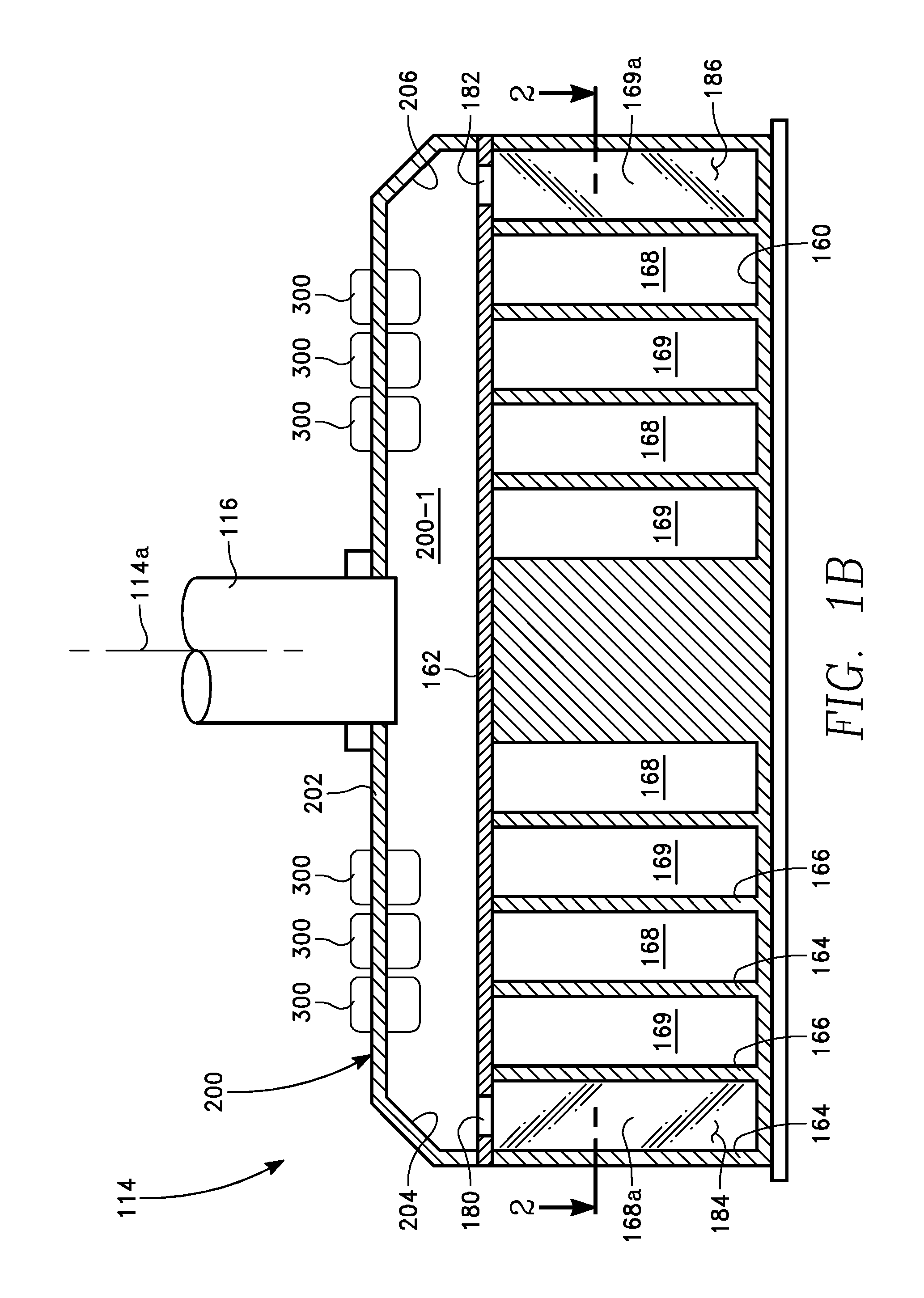 Workpiece processing chamber having a rotary microwave plasma antenna with slotted spiral waveguide