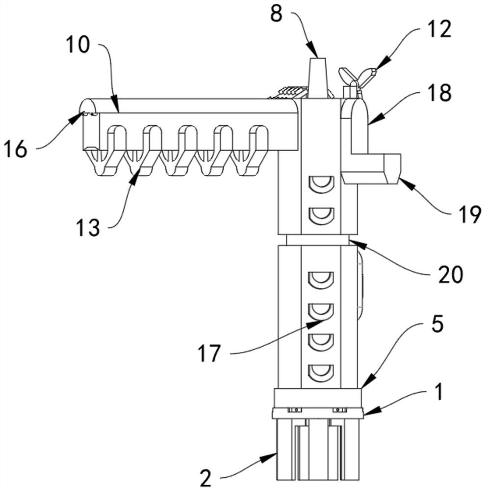 Adjustable water level monitoring equipment for intelligent water conservancy and using method thereof