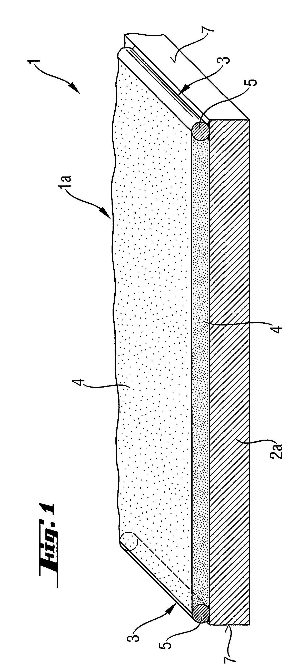 Sliding bearing element and method of producing