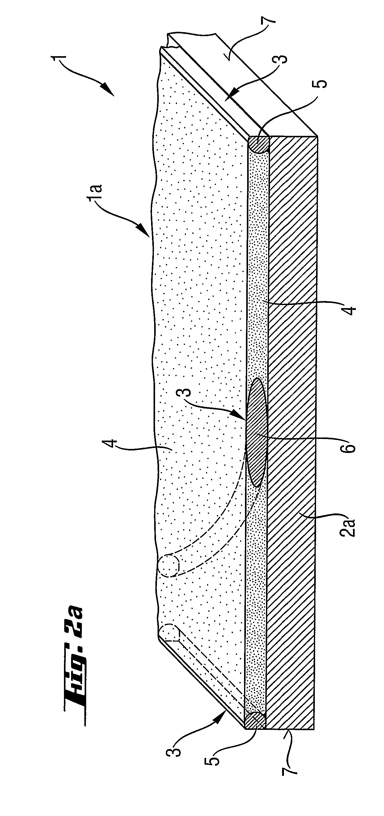 Sliding bearing element and method of producing