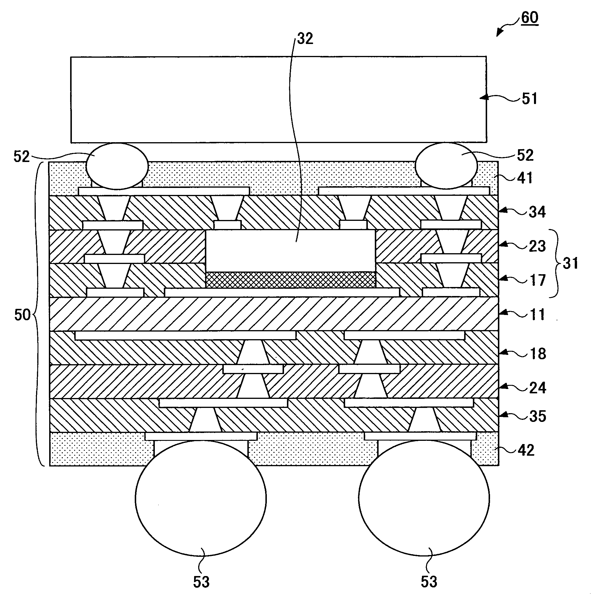Method for fabricating an electronic component embedded substrate