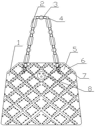 Wooden splicing bag