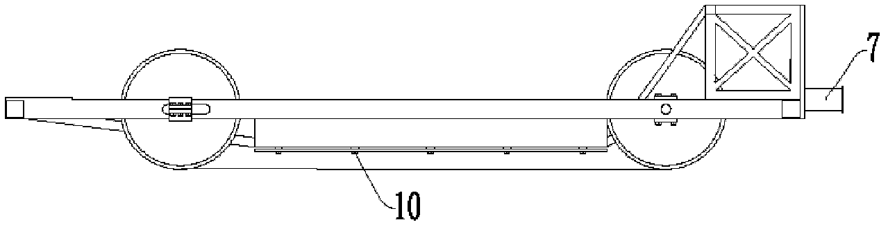 Adjustable-type trolley for impact test