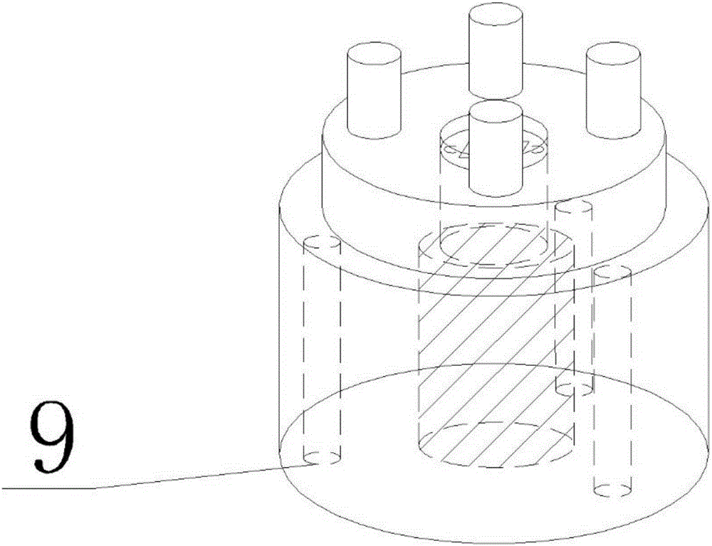 Rapid mold for novel impeller bottom cover of vertical pump