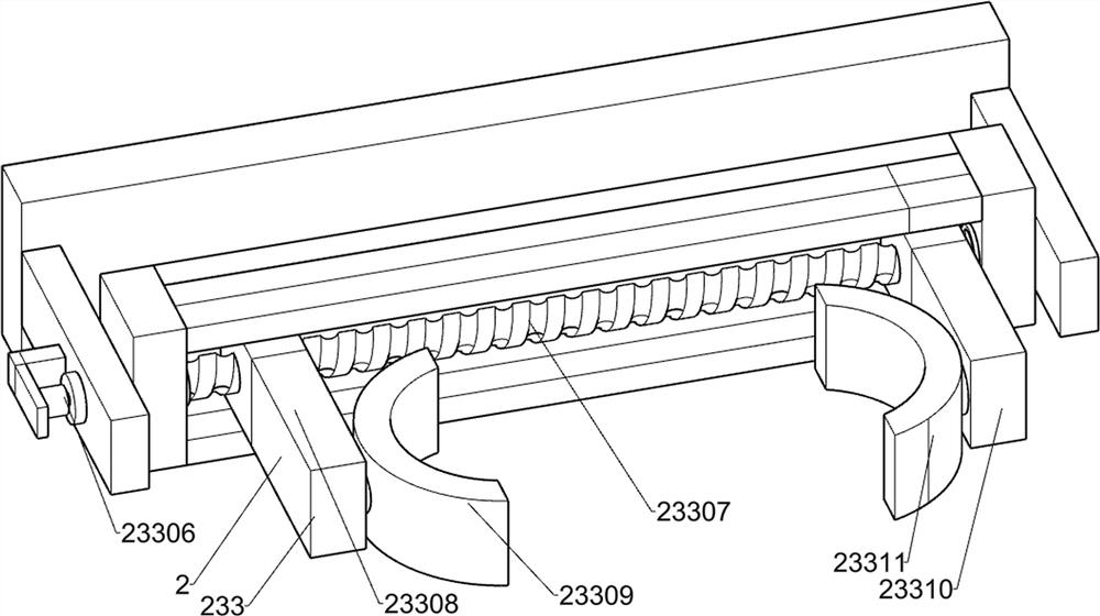 Greenhouse transplanting device for nandina domestica seedlings