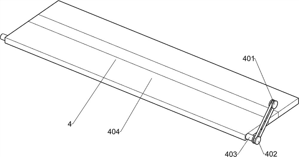 Greenhouse transplanting device for nandina domestica seedlings