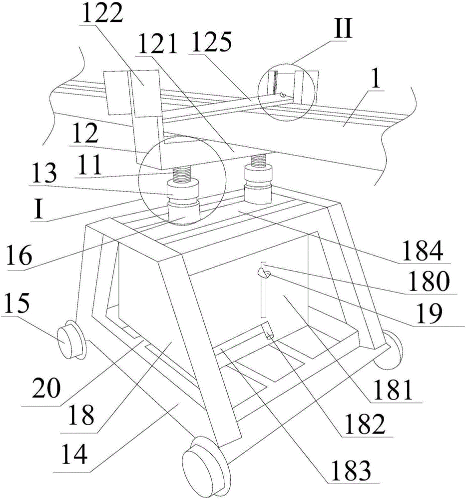Dual-adjusting type feeding clamping device