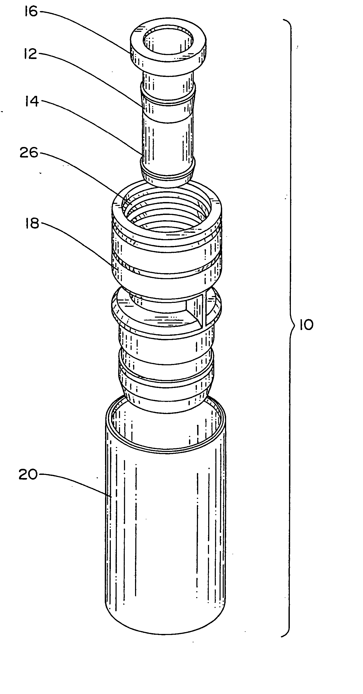 Environmentally protected and tamper resistant CATV drop connector and method