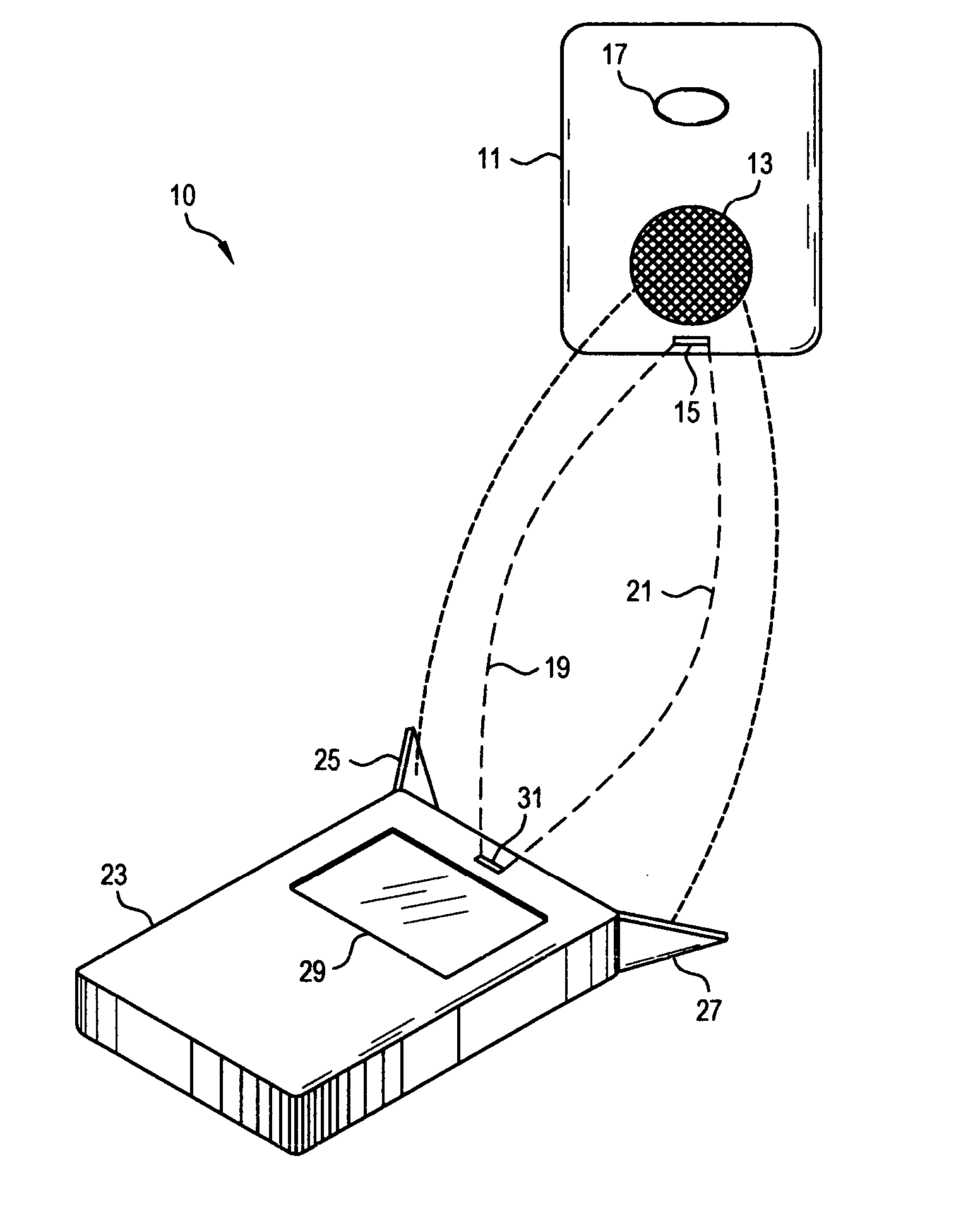 RF/acoustic person locator system