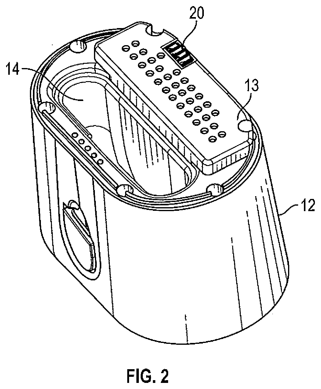 Portable thermal insect repellent system