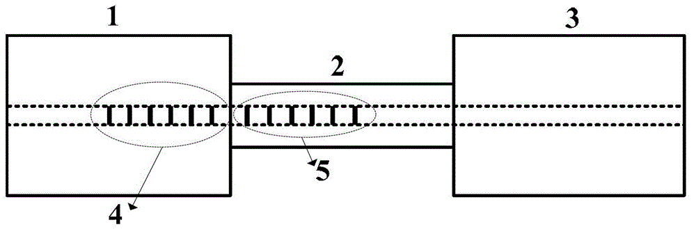 Method for simultaneously measuring temperature and stress of fiber bragg gratings (obtained by corrosion) with different diameters